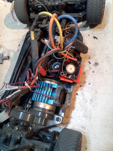 TT02 ESC Fan Side Mount