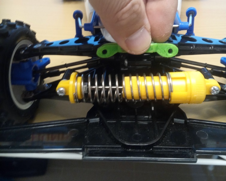 Boomerang/Big Wing front upper arm mounting reinforcement brace