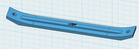 Tamiya Hornet Front Shock Mount Reinforcement Brace
