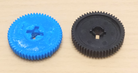 Spur gears – 6mm axle