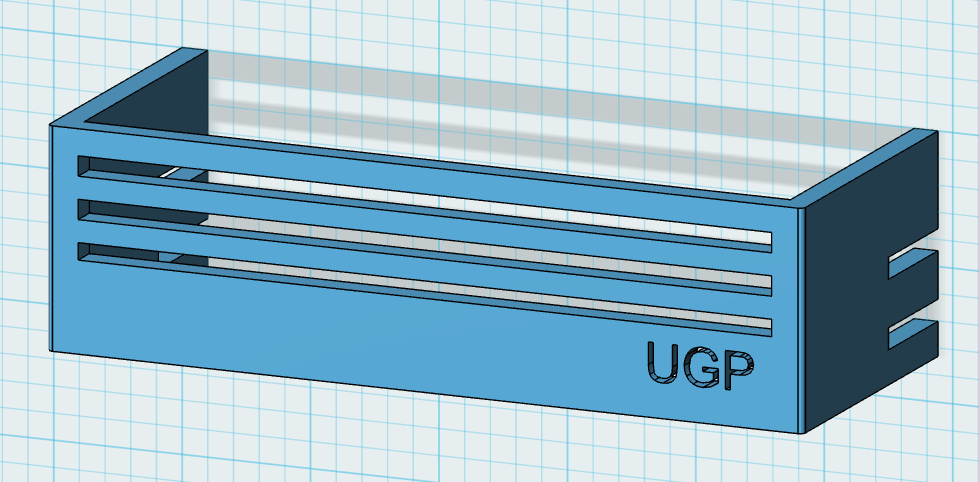 PC Storage Deck Faceplate Cover