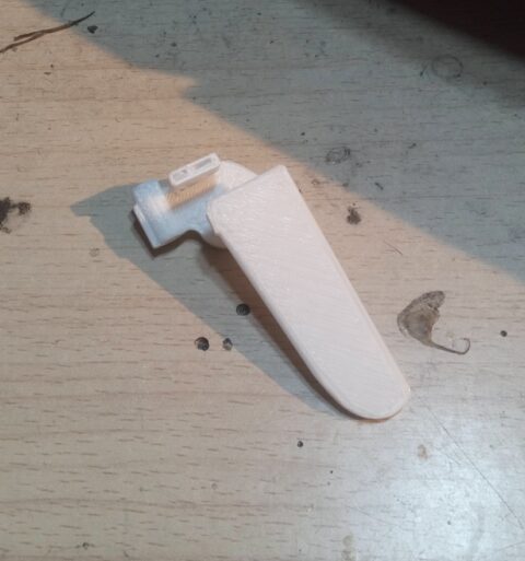 Modified rudder for FT010/FT011