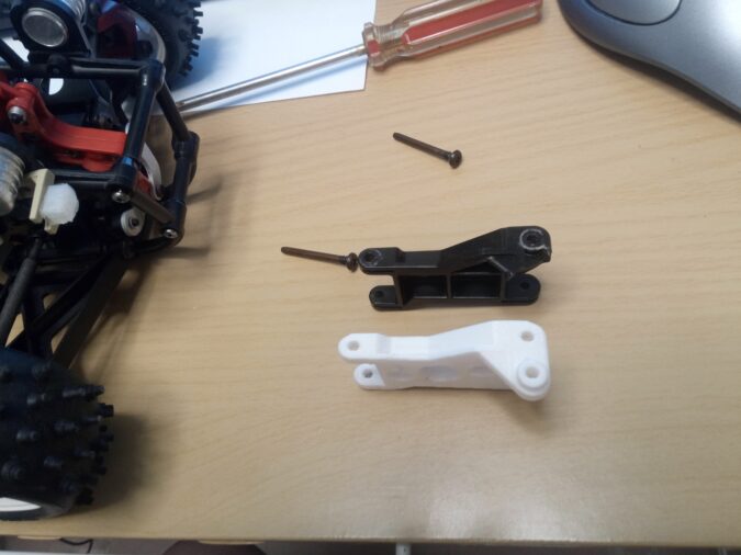 Techtip: printing RC structural parts using PLA